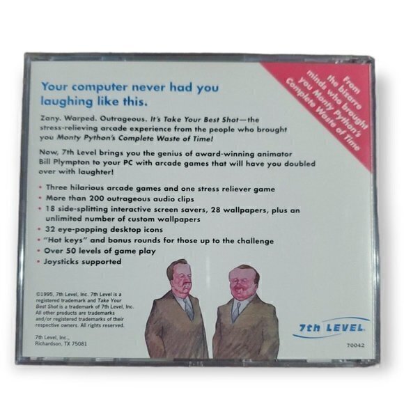 VTG Take‎ Your Best Shot TWISTED ARCADE GAMES FOR TWISTED MINDS PC - Picture 2 of 3